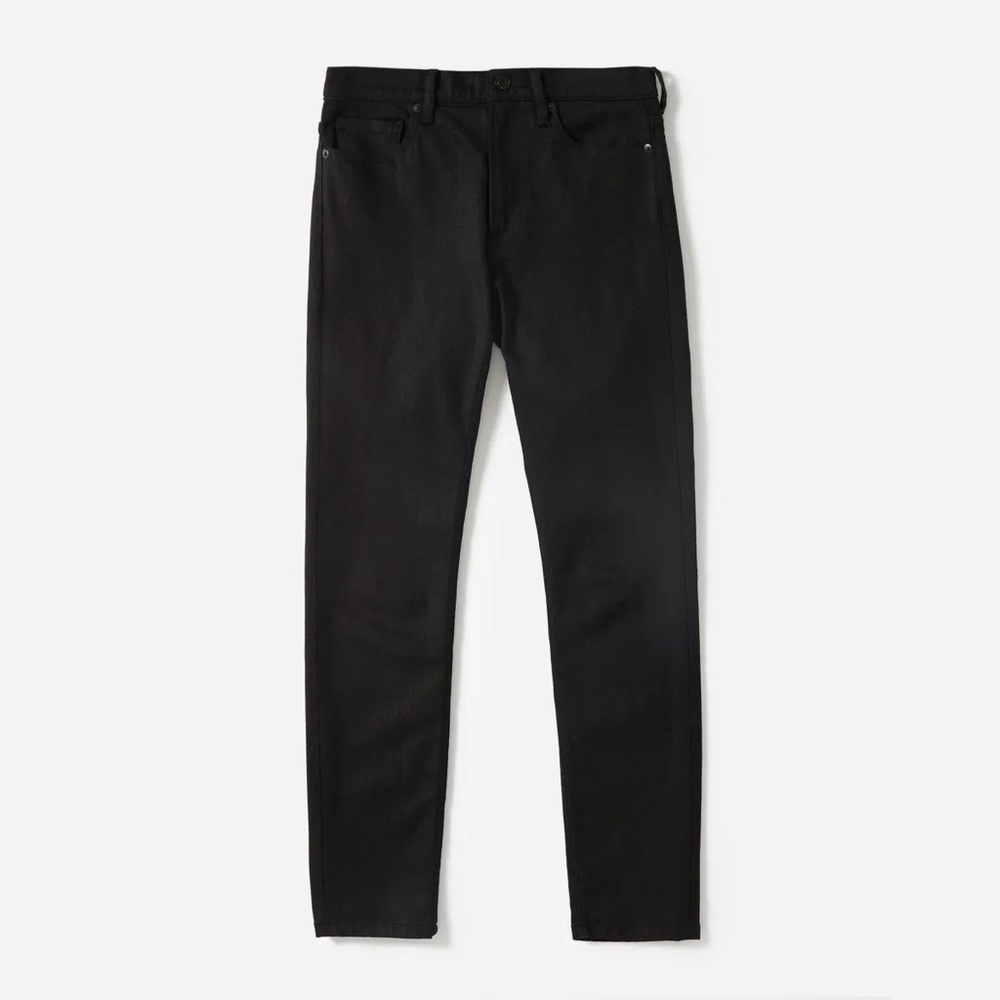 NWOT Black Everlane Mid-Rise Skinny Jean - Size 28 Ankle
